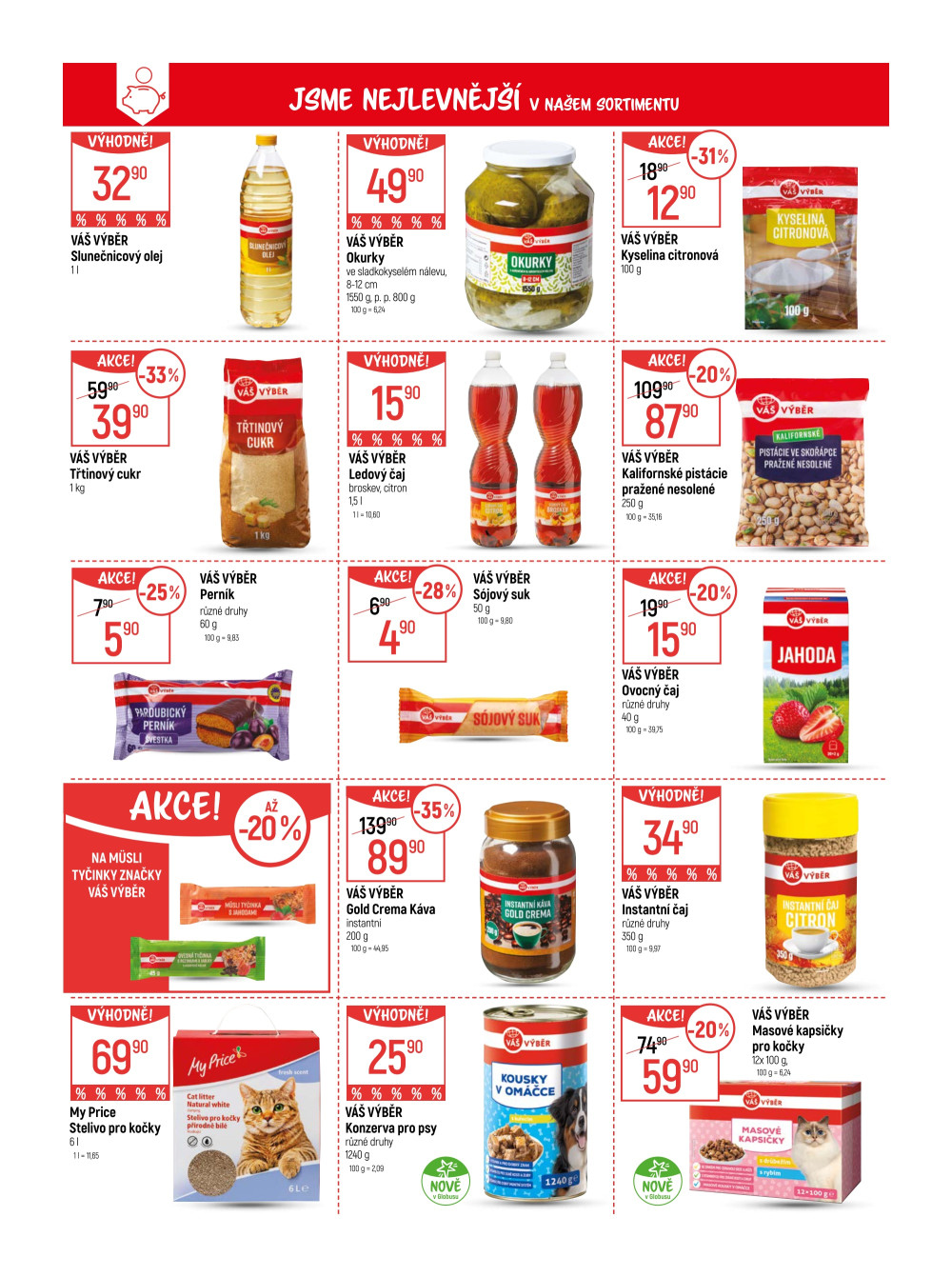 Leták Globus leták Praha - Černý Most - strana 4