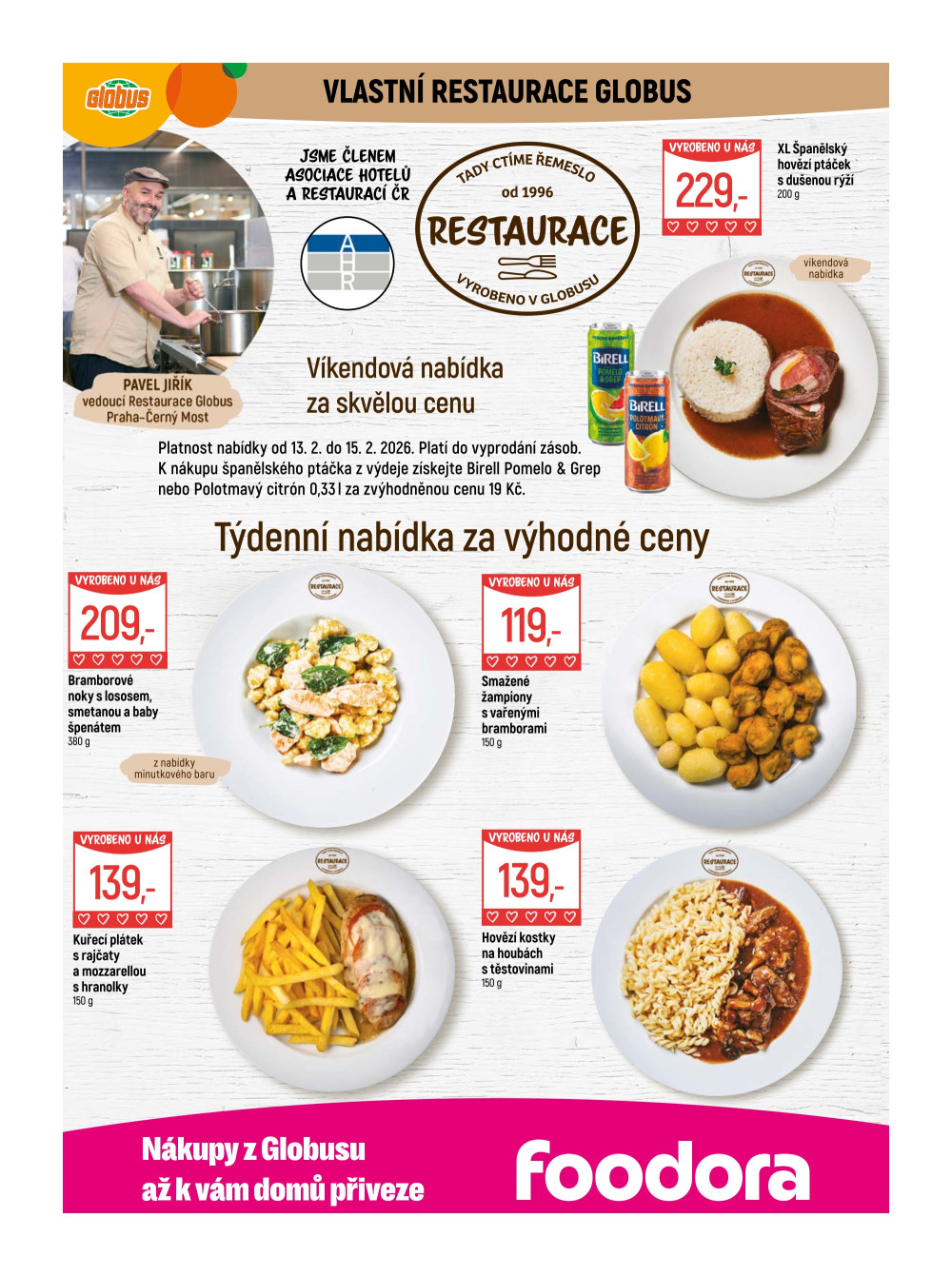 Leták Globus leták Praha - Černý Most - strana 9