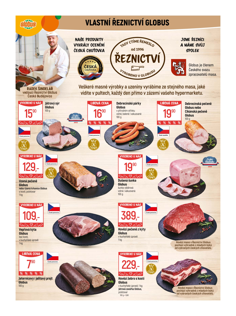 Leták Globus leták České Budějovice - strana 7