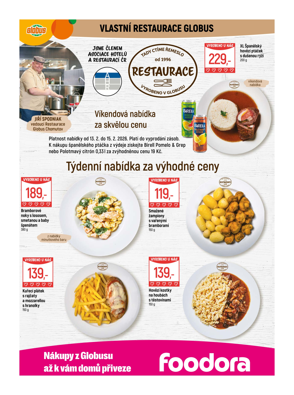 Leták Globus leták Chomutov - strana 9