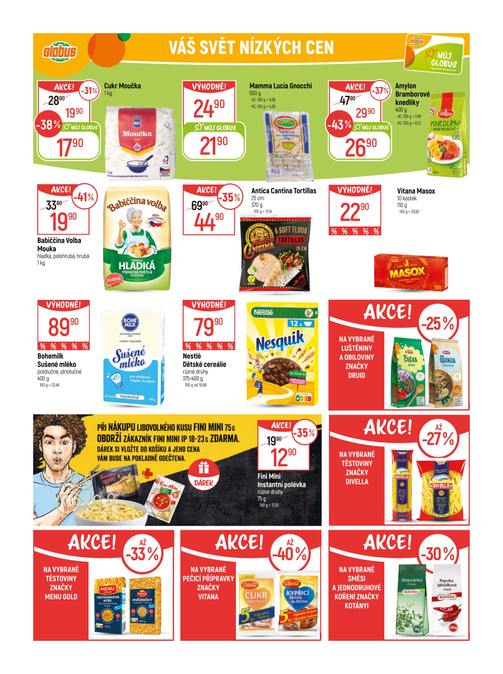 Leták Globus leták Chotikov (Plzeň) - strana 18