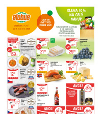 Akční leták Globus  Chotikov (Plzeň)