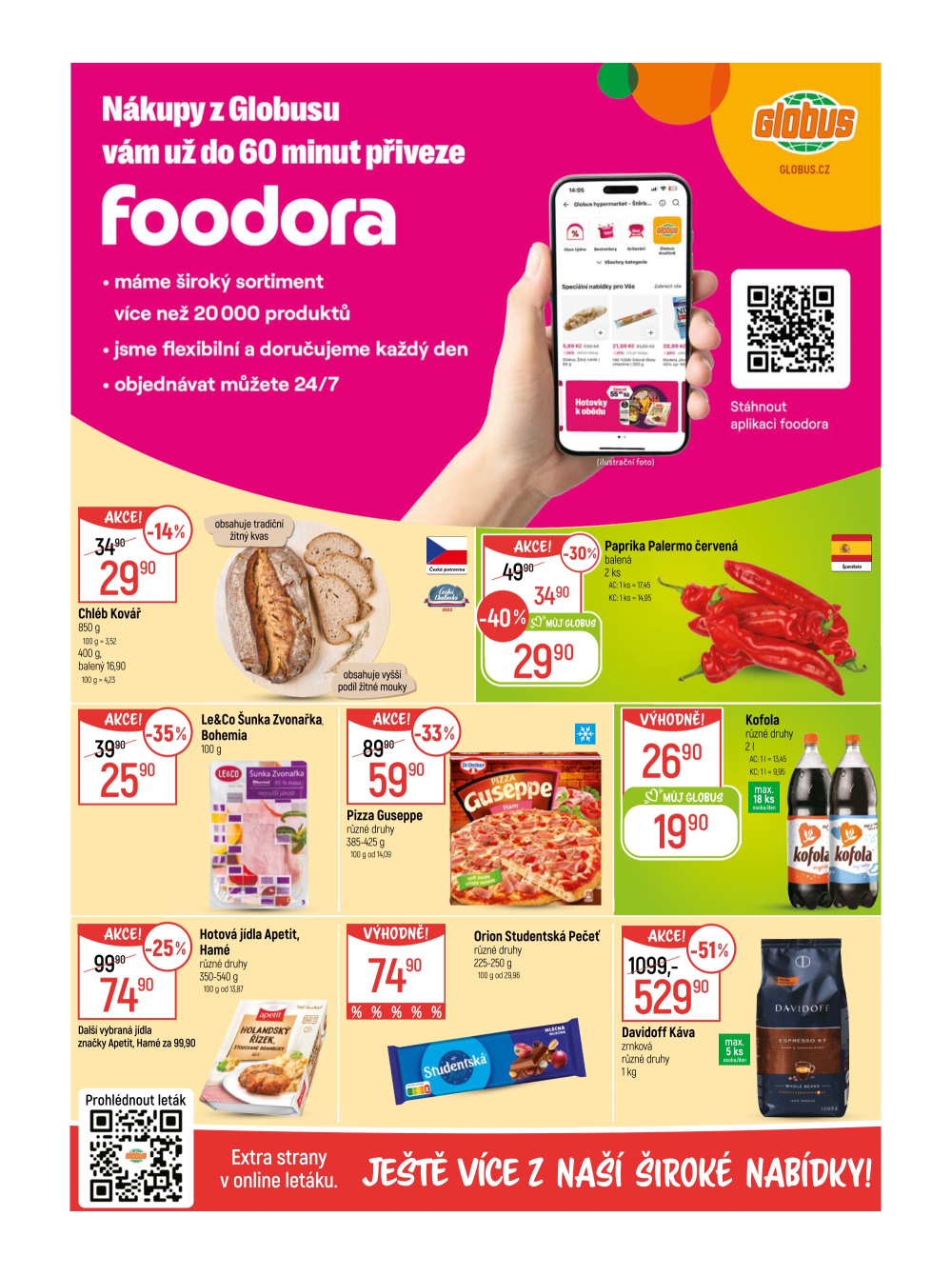 Leták Globus leták Chotikov (Plzeň) - strana 2