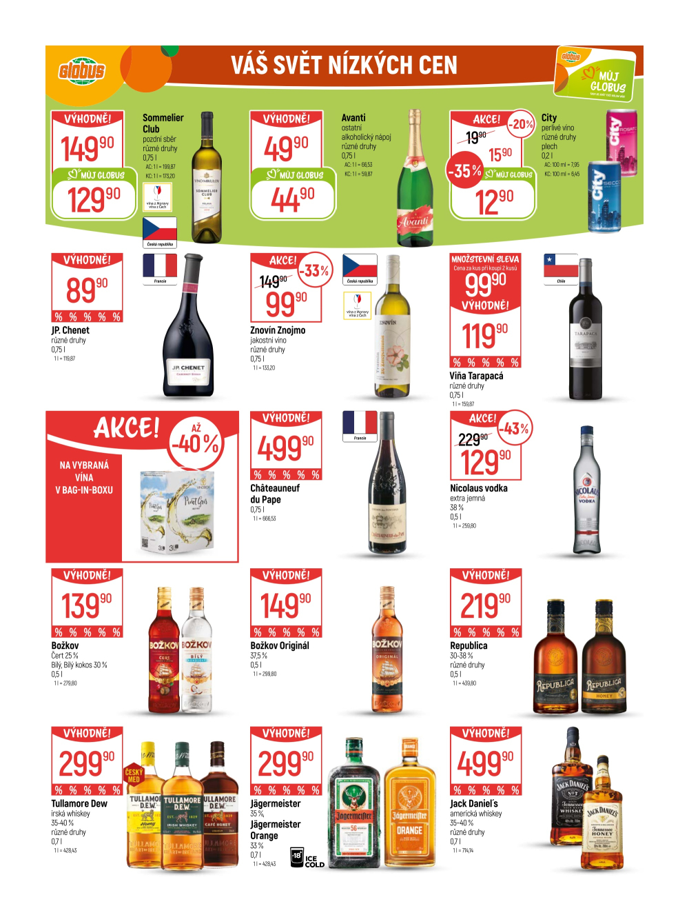 Leták Globus leták Brno - strana 20