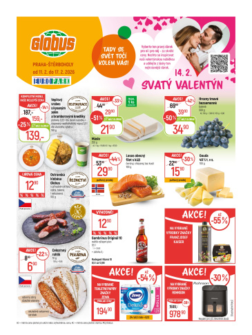 Globus leták Praha - Štěrboholy