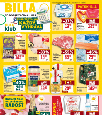 Akční leták BILLA malý 