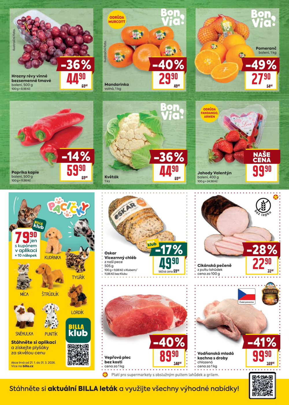 Leták BILLA malý leták - strana 2