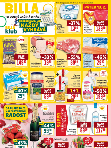 BILLA velký leták