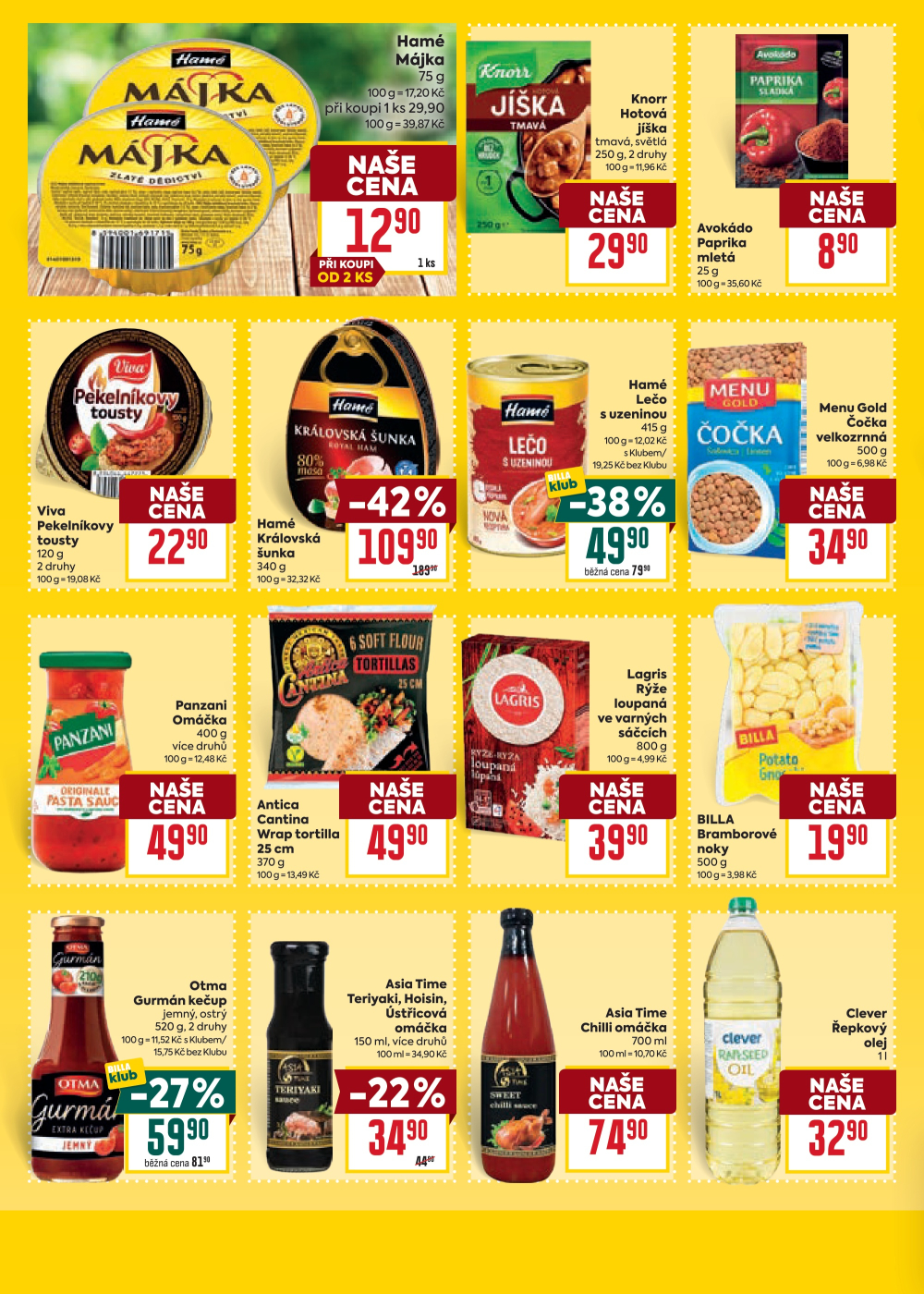 Leták BILLA velký leták - strana 22