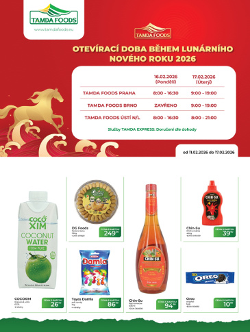 TAMDA FOODS leták