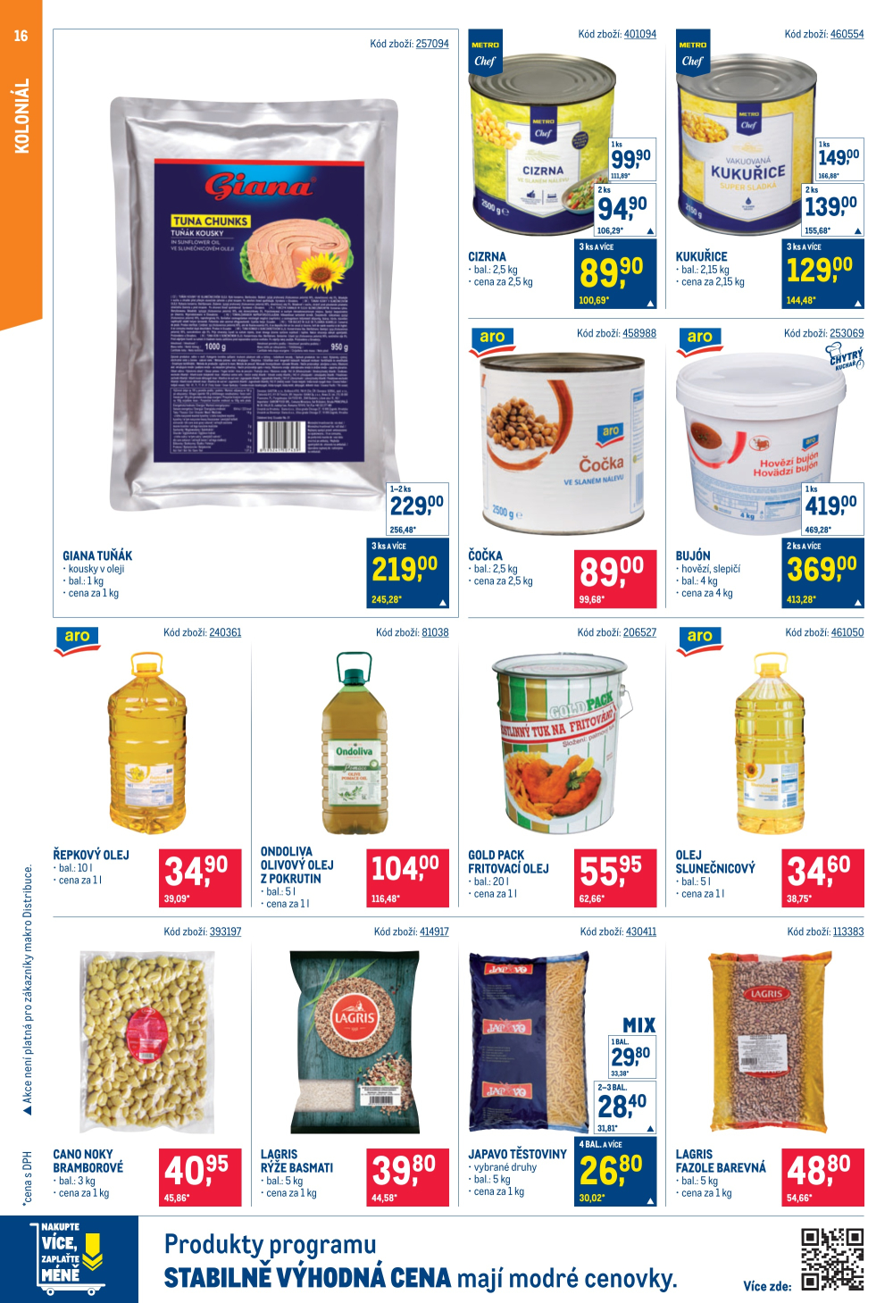 Leták Makro leták - Gastronomie - strana 16