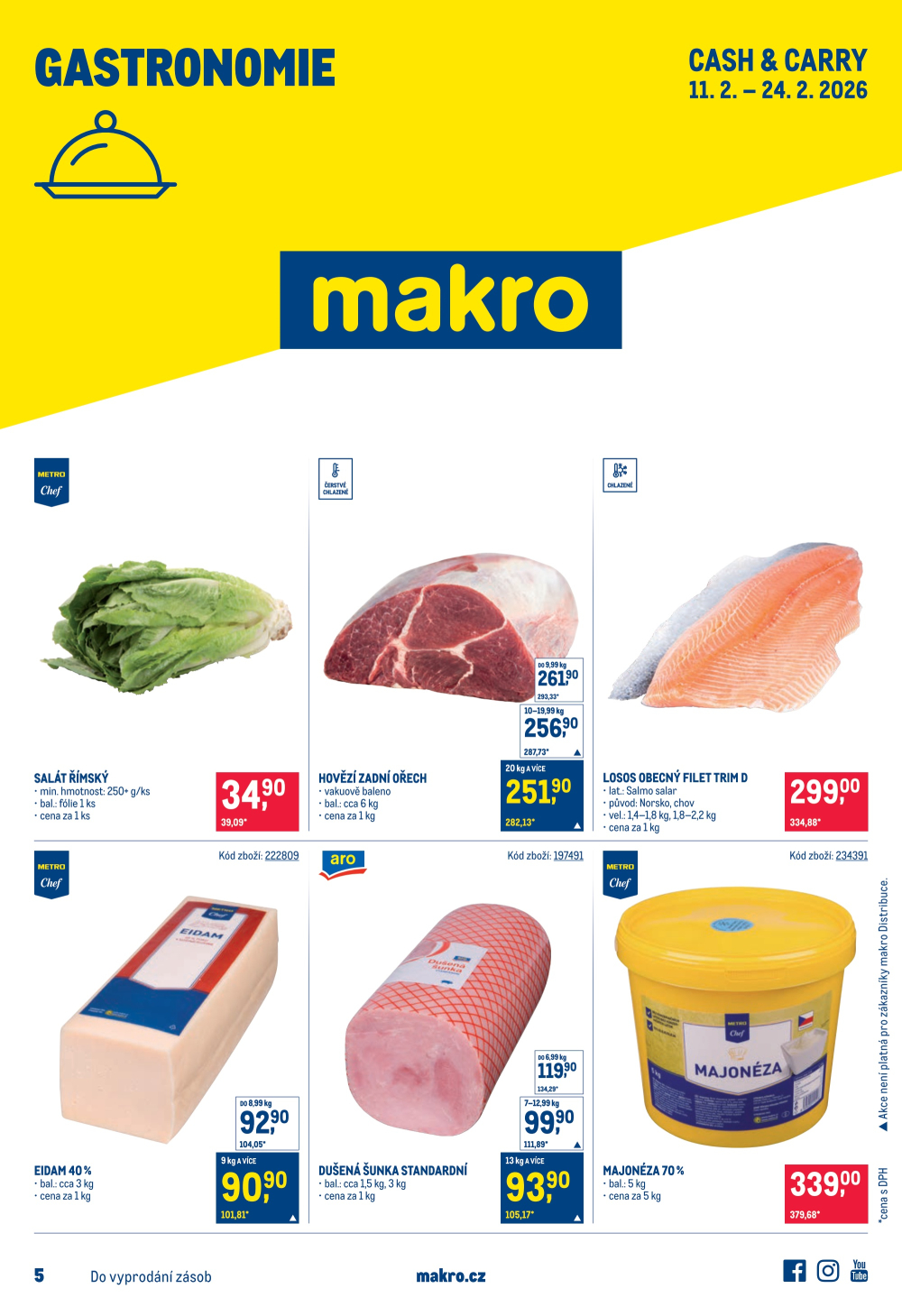 Leták Makro leták - Gastronomie - strana 1