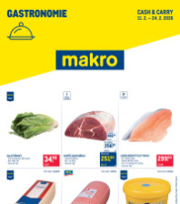 Akční leták Makro  - Gastronomie