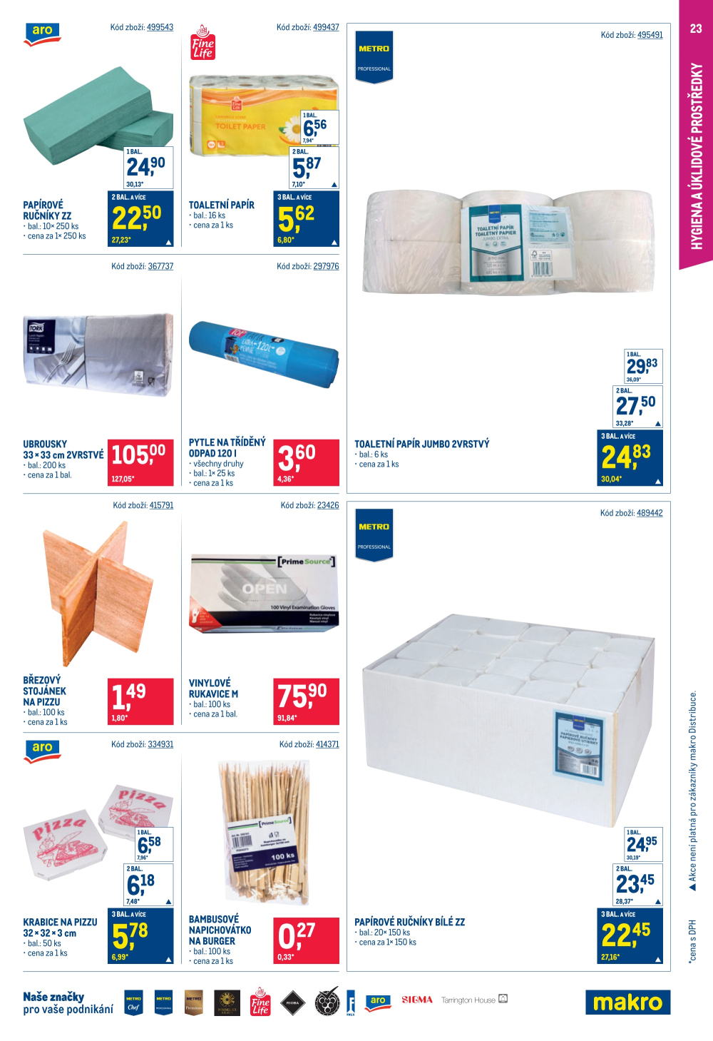 Leták Makro leták - Gastronomie - strana 23