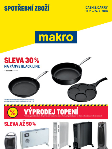 Makro leták - Spotřební zboží