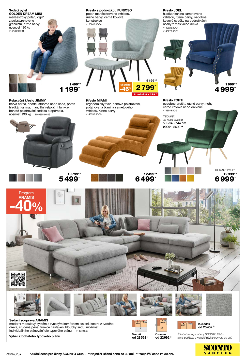 Leták SCONTO Nábytek leták - strana 15