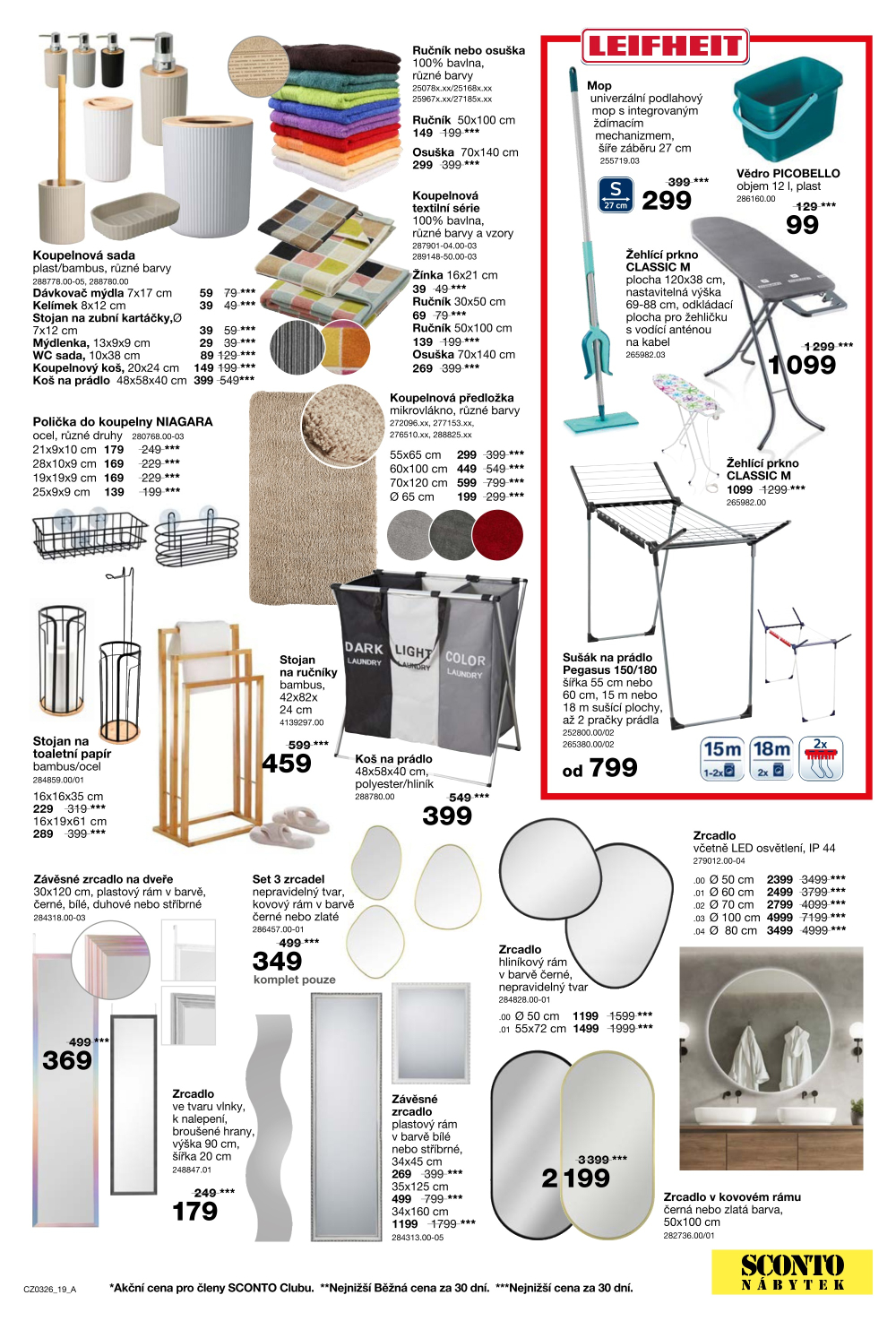 Leták SCONTO Nábytek leták - strana 19