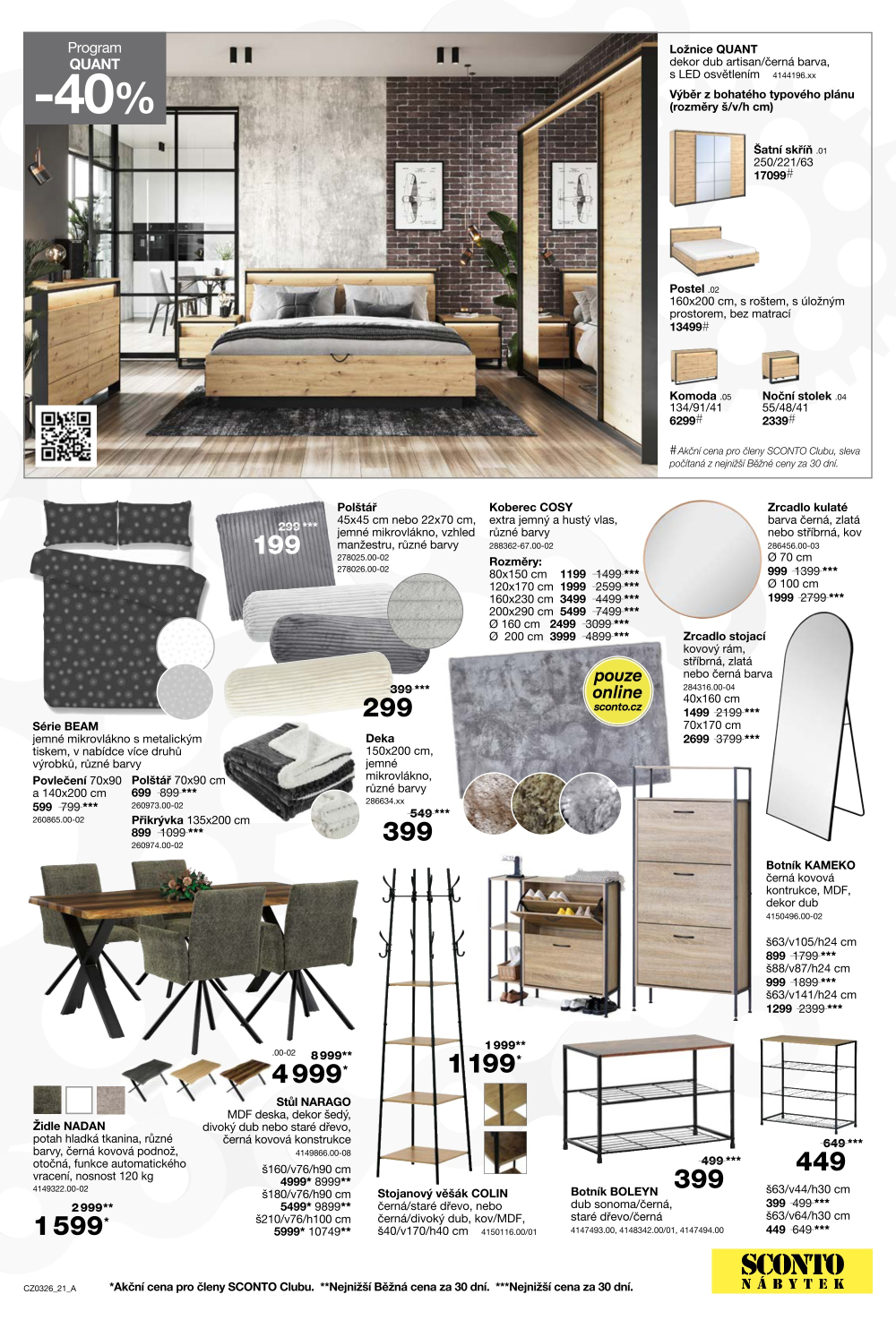 Leták SCONTO Nábytek leták - strana 21
