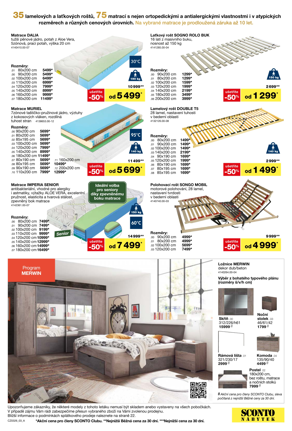 Leták SCONTO Nábytek leták - strana 3