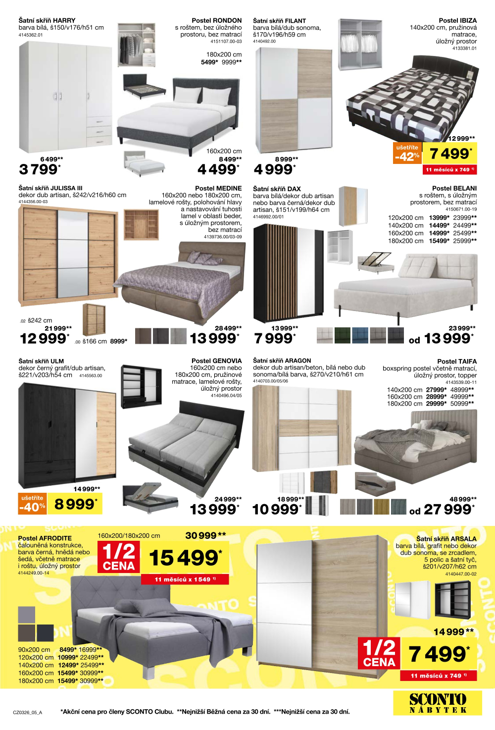 Leták SCONTO Nábytek leták - strana 5