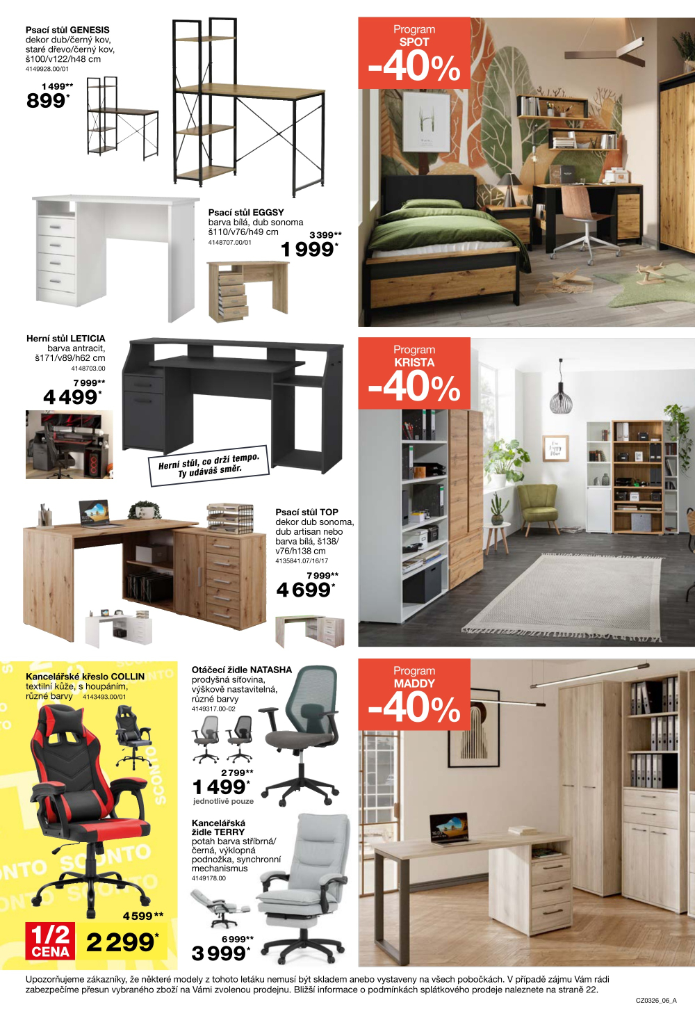 Leták SCONTO Nábytek leták - strana 6