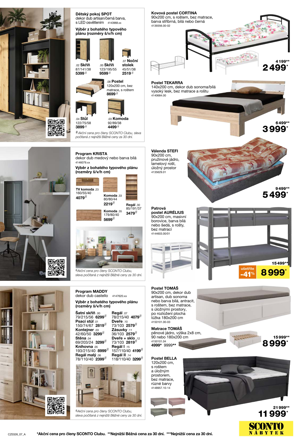 Leták SCONTO Nábytek leták - strana 7