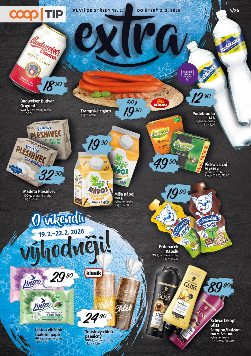 Leták COOP leták - TIP Extra - strana 1