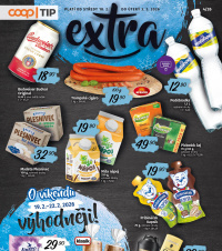 Akční leták COOP  - TIP Extra