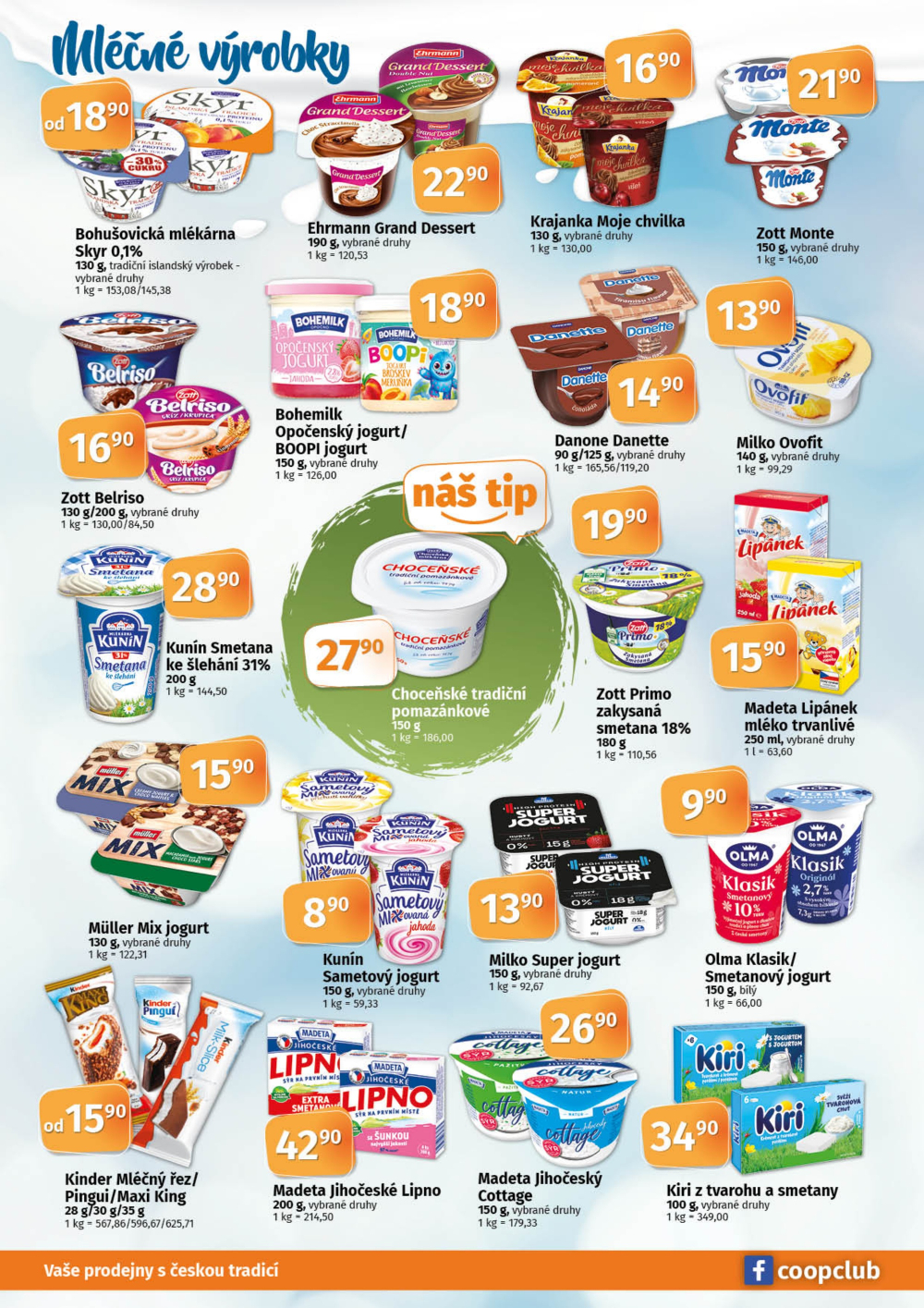 Leták COOP leták - TIP a TUTY Menu - strana 4