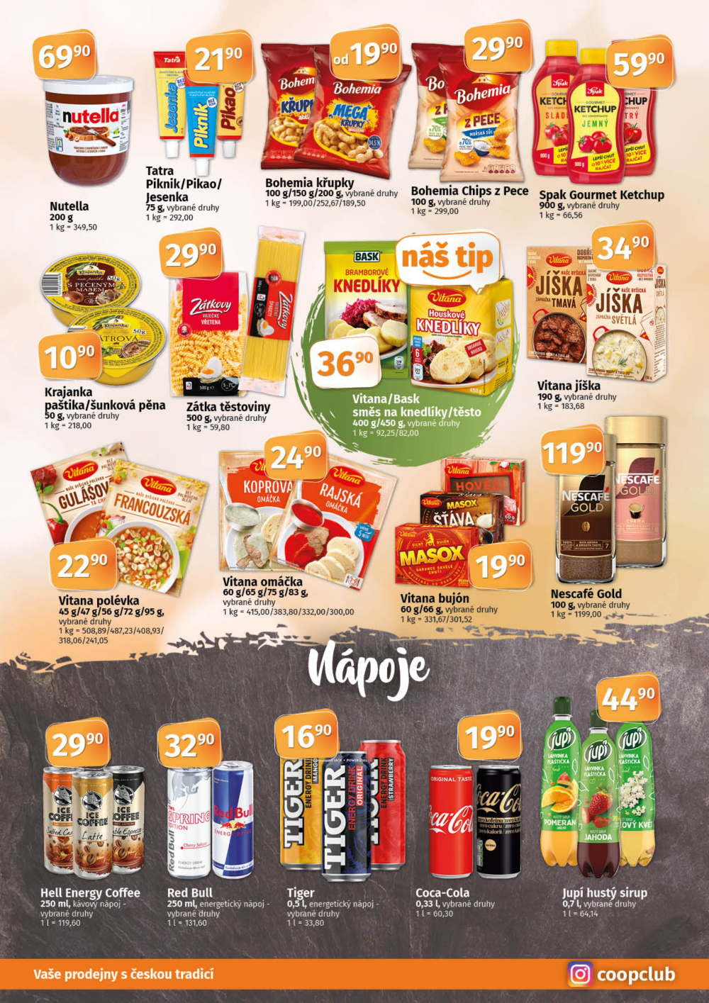 Leták COOP leták - TIP a TUTY Menu - strana 6