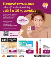 Akční leták Teta drogerie - Teta klub