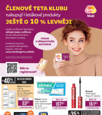 Akční leták Teta drogerie - Teta klub