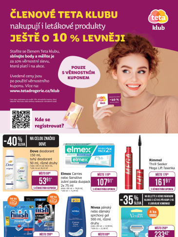Teta drogerie - Teta klub