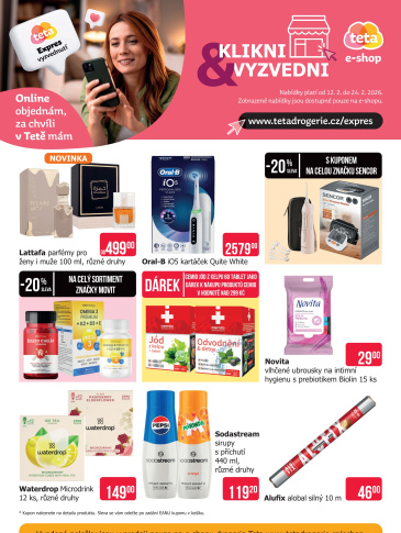 Teta drogerie - Speciální nabídka e-shop