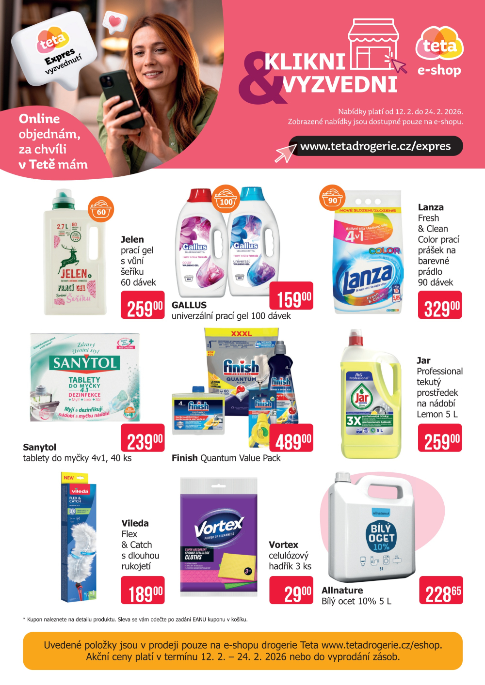 Leták Teta drogerie - Speciální nabídka e-shop - strana 2