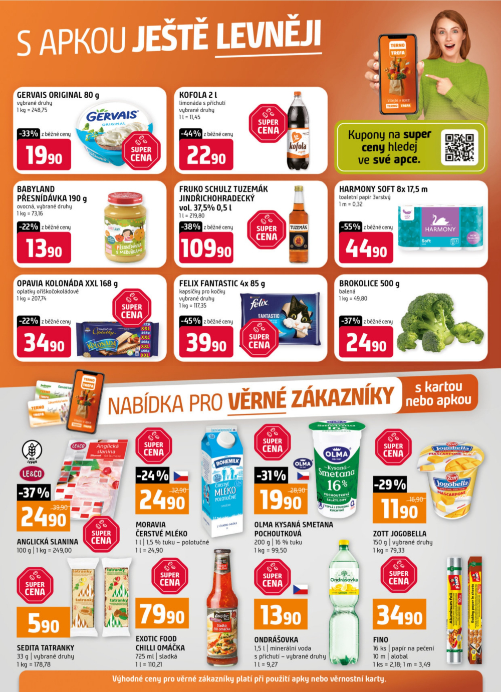 Leták Terno leták - České Budějovice, Bechyně, Borovany, Trhové Sviny, Třeboň, Týn nad Vltavou - strana 19