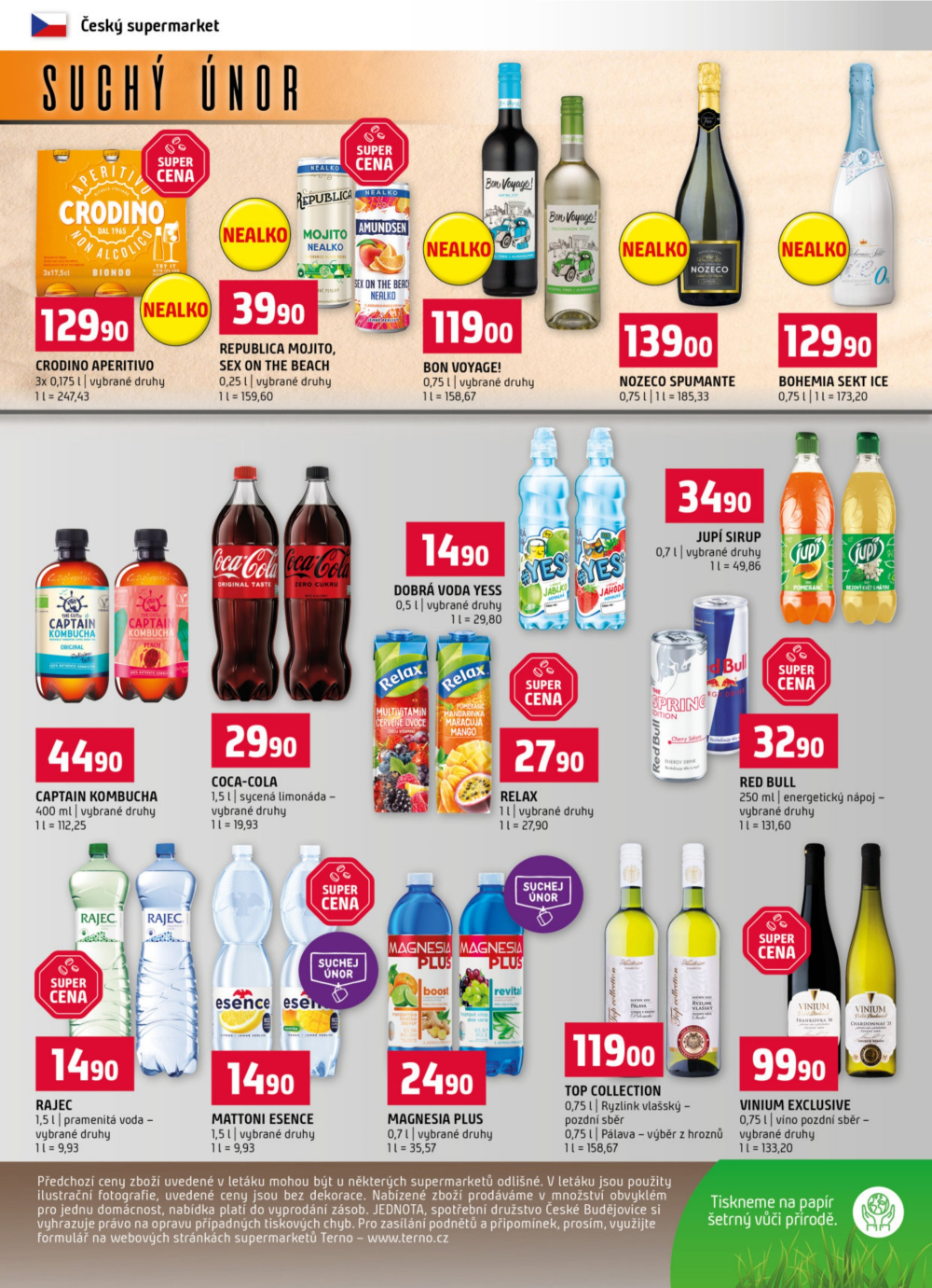 Leták Terno leták - Strakonice, Blatná - strana 12