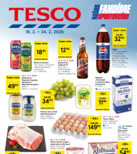 Akční leták Tesco hypermarket 