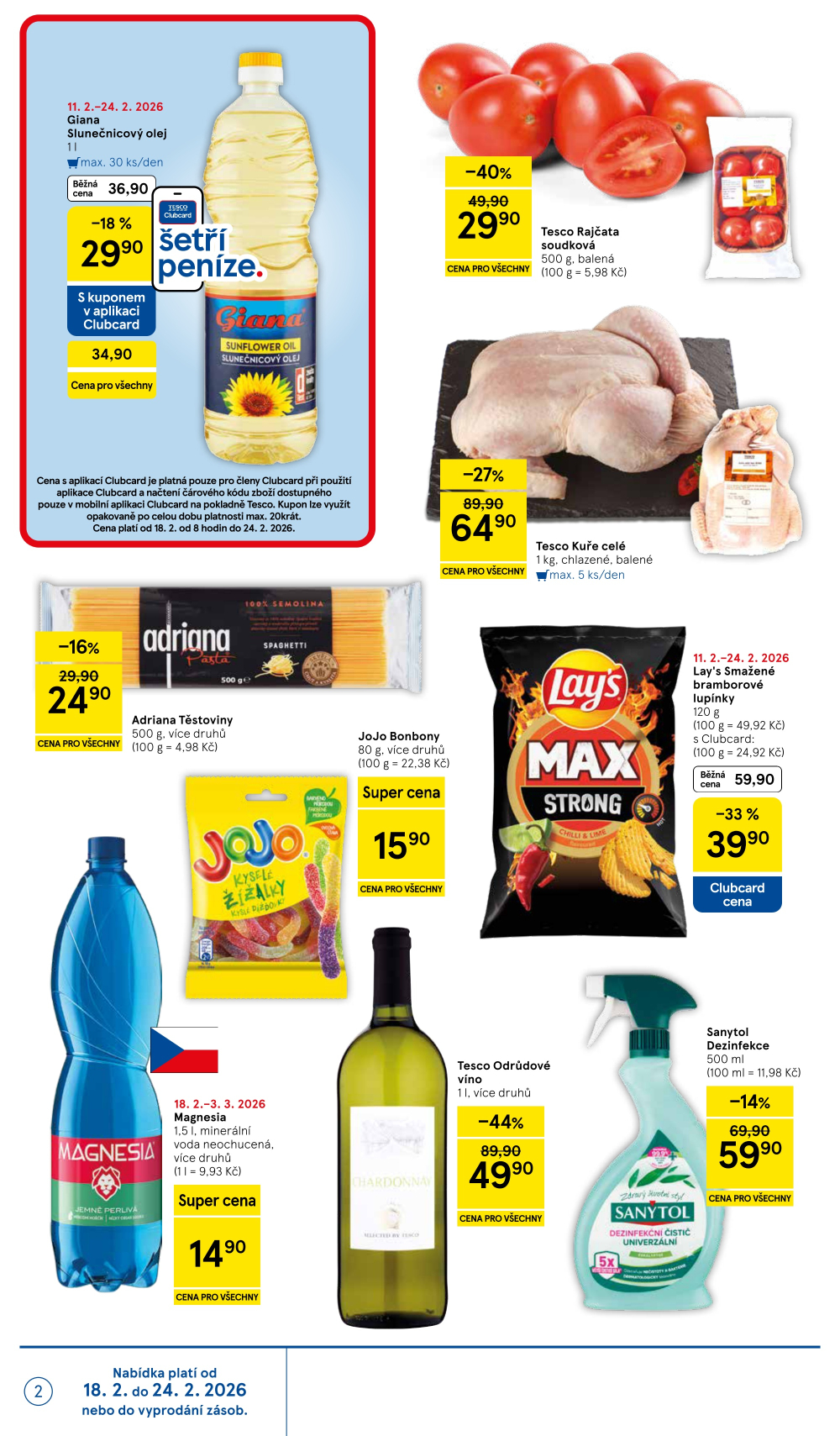 Leták Tesco supermarket leták - strana 2