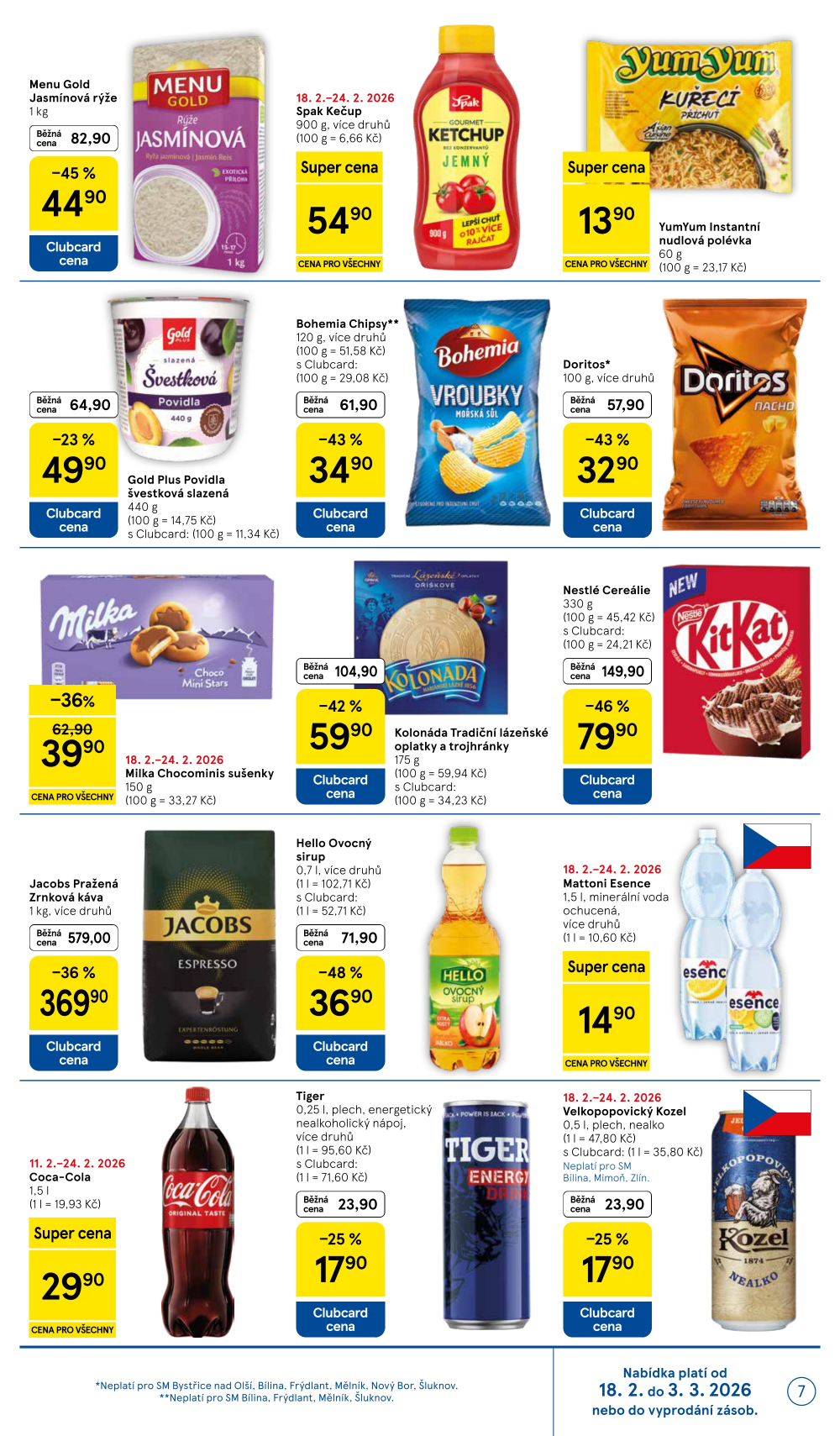 Leták Tesco supermarket leták - strana 7