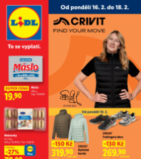 Akční leták Lidl  od pondělí