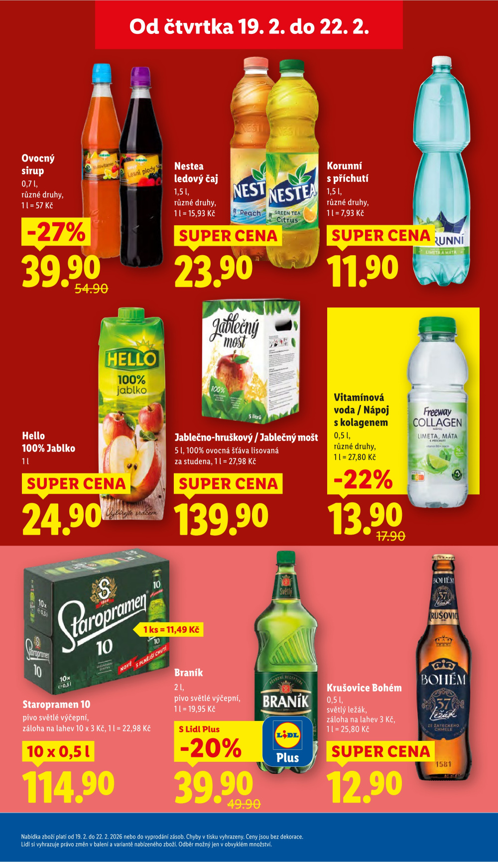 Leták Lidl leták od čtvrtka - strana 19