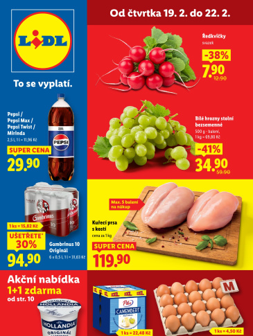 Lidl leták od čtvrtka