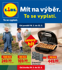 Akční leták Lidl  - Nabídka spotřebního zboží