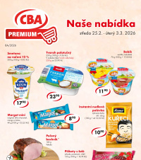 Akční leták CBA Premium 