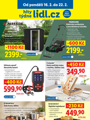 Lidl - shop.cz leták - hity týdne