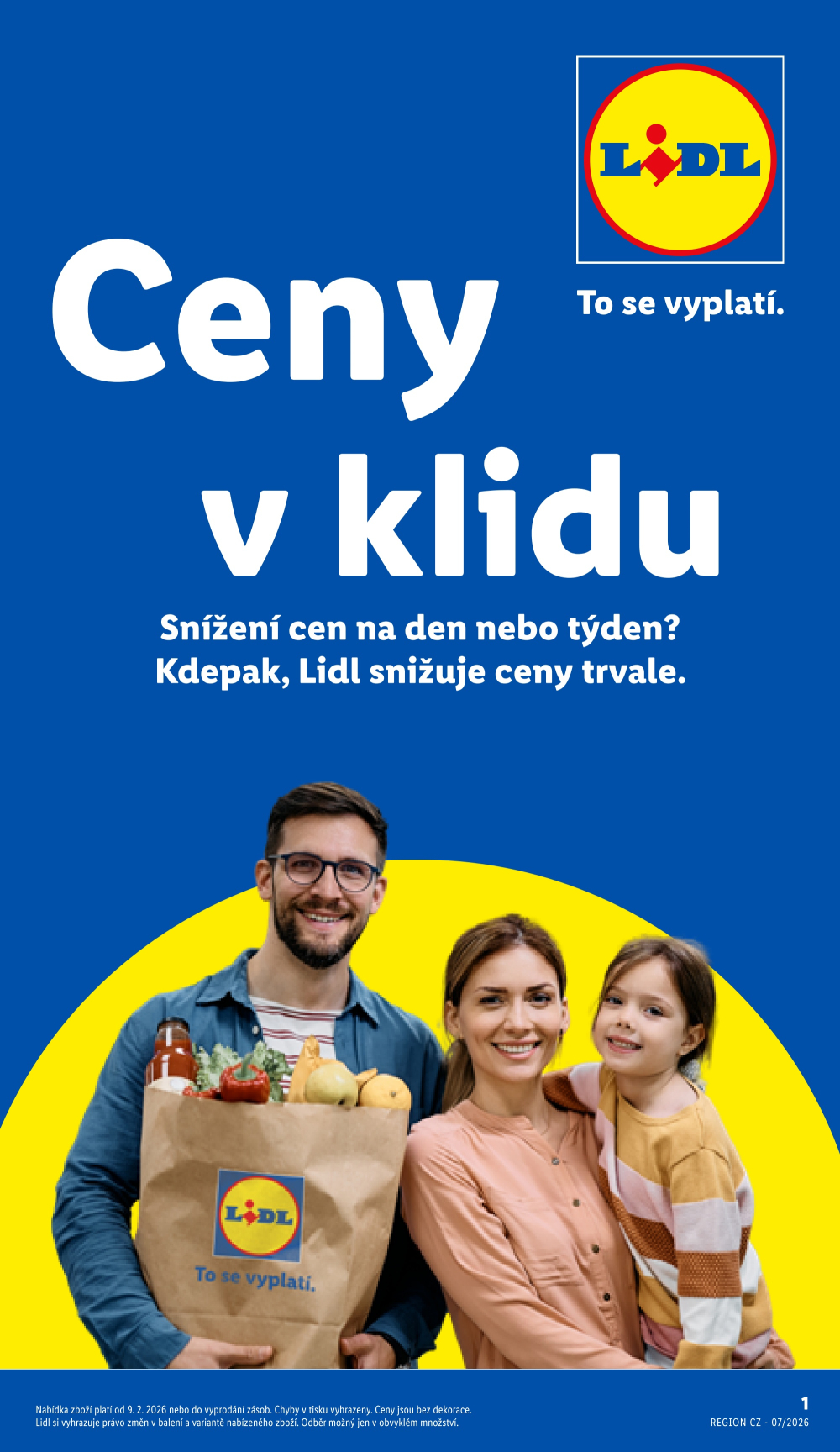 Leták Lidl leták - Ceny v klidu - strana 1