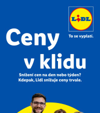 Akční leták Lidl  - Ceny v klidu