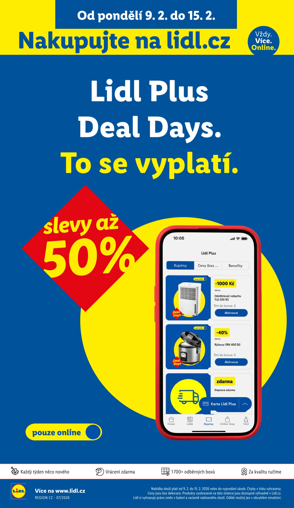 Leták Lidl - shop.cz leták - Lidl Plus Deal Days - strana 1