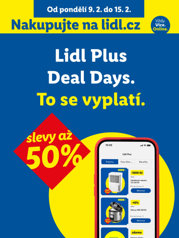 Lidl - shop.cz leták - Lidl Plus Deal Days